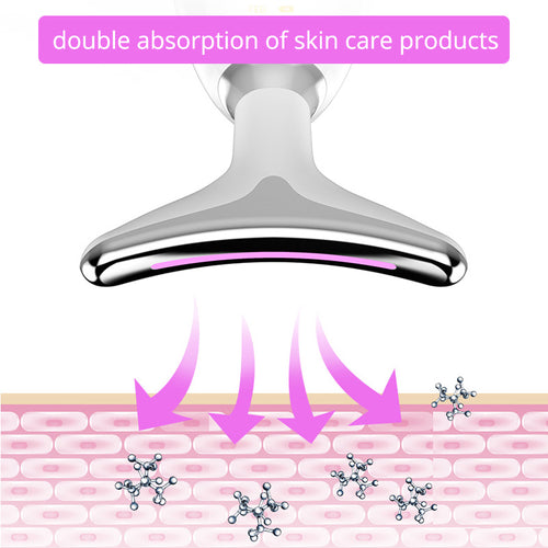 7-Color LED Facial Massager for Face Sculpting, Lifting, and Glow