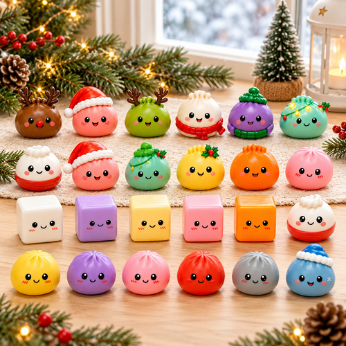 Christmas Advent Calendar: 24 Days of Mini Dumpling Squishies