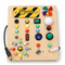 Montessori Toddler Busy Board for Educational and Sensory Stimulation