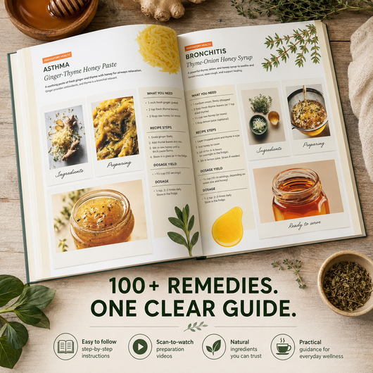 SCAN HEAL REPEAT: Interactive Natural & Herbal Remedies